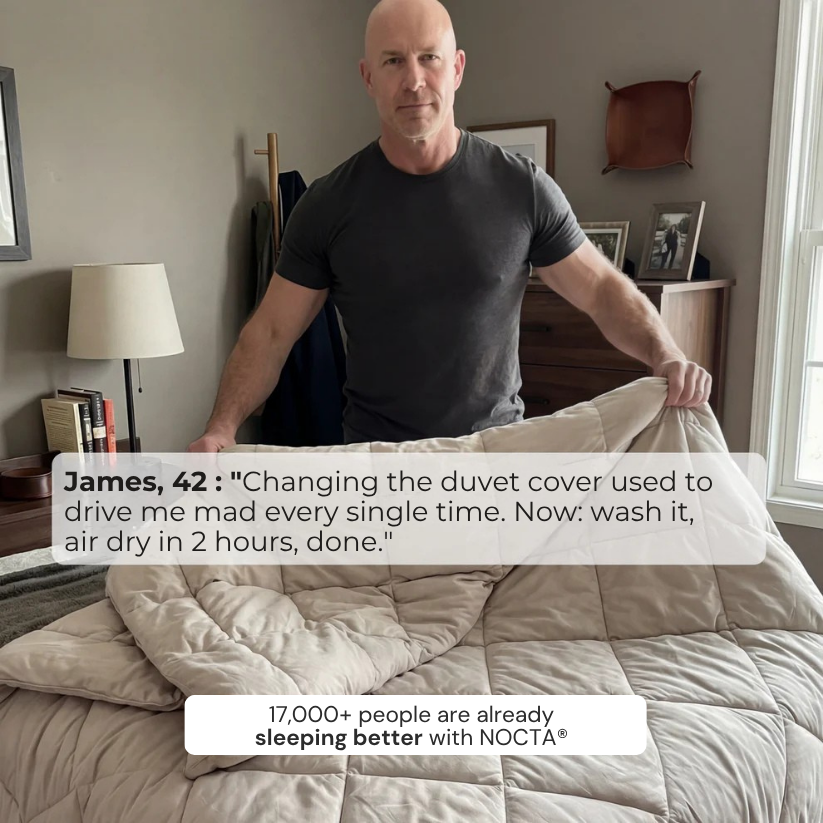 NOCTA® – The 2-in-1 Duvet. No cover needed