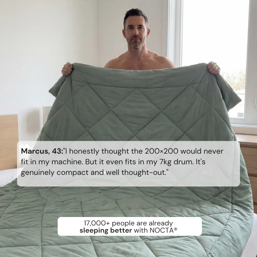 NOCTA® – The 2-in-1 Duvet. No cover needed