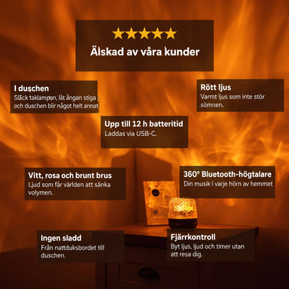 Kalyne® – stämningslampa 3 i 1 för lugna kvällar